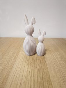 Minimal Bunny – designový králíček