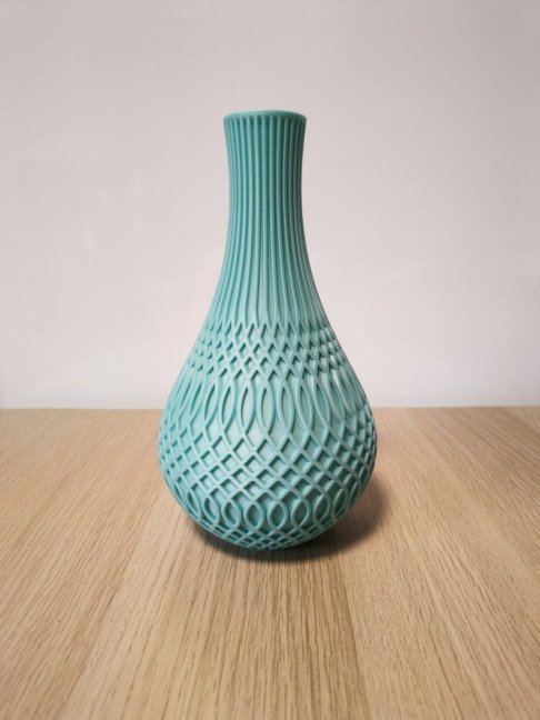 Aqua Lattice Vase – designová váza